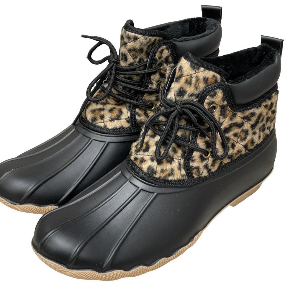 NEW GYPSY JAZZ women's quack boot in black
